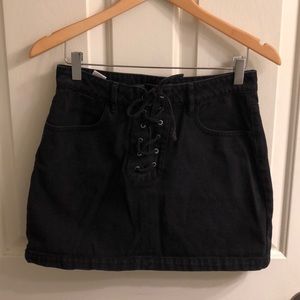 Kendall and Kylie Black Skirt